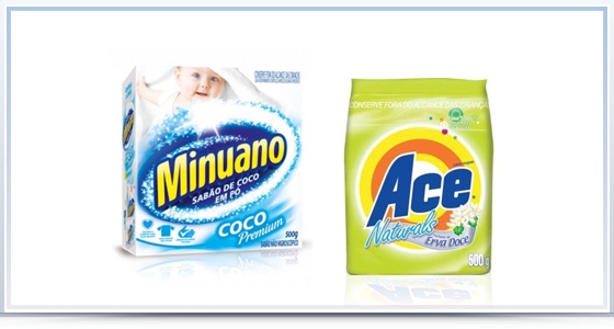 Sabão em Pó ACE ou MINUANO